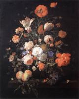 R.Rash Vase with flowers 1706