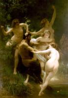 W.A.Bouguereau Nymphs and satires 1873 Oil on canvas 260х180 Sterling and Francine Clark Art Institute,Williamstown
