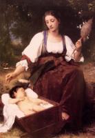 W.A.Bouguereau Lullaby 1875 Oil on canvas 89,5x64,1 Private collection.
