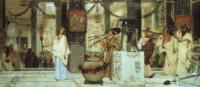 L.Alma-Tadema The Vintage Festival 1870 Oil on canvas 76,8x174 Hamburger Kunsthalle