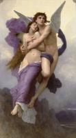 W.A.Bouguereau Abduction Psihe 1895 Oil on canvas 209x120 Private collection.France