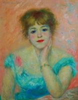 Renoir. Portrait of Jeanne Samary.