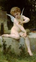 W.A.Bouguereau Amour and butterflie 1888 Oil on canvas 168x117 Collection of Fred and Sherry Ross