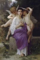 W.A.Bouguereau Awakening of heart 1892 Oil on canvas 160x111 Private collection.France.